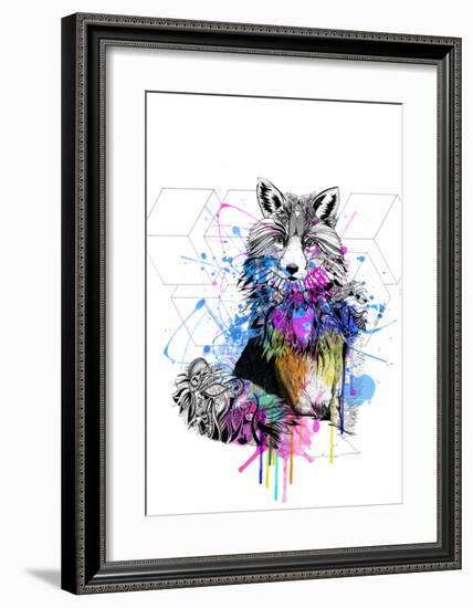 Fox-Karin Roberts-Framed Art Print