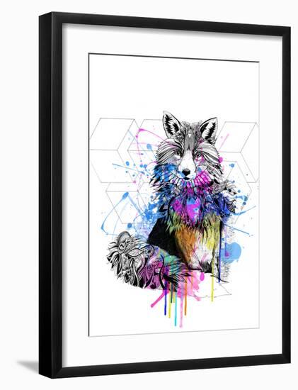 Fox-Karin Roberts-Framed Art Print