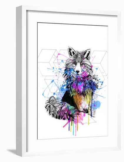 Fox-Karin Roberts-Framed Art Print