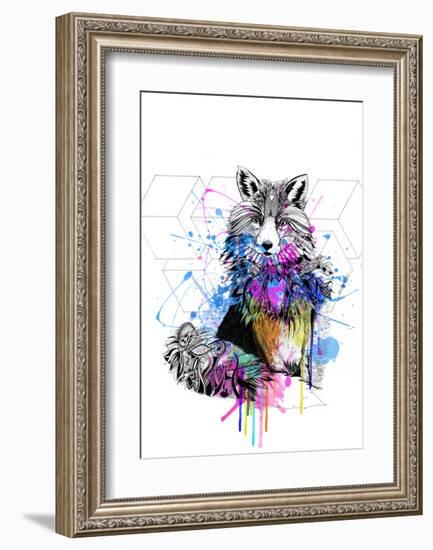 Fox-Karin Roberts-Framed Art Print