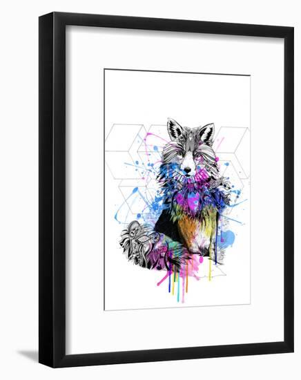 Fox-Karin Roberts-Framed Art Print