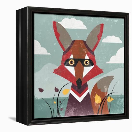 Fox-Anna Polanski-Framed Stretched Canvas