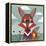 Fox-Anna Polanski-Framed Stretched Canvas