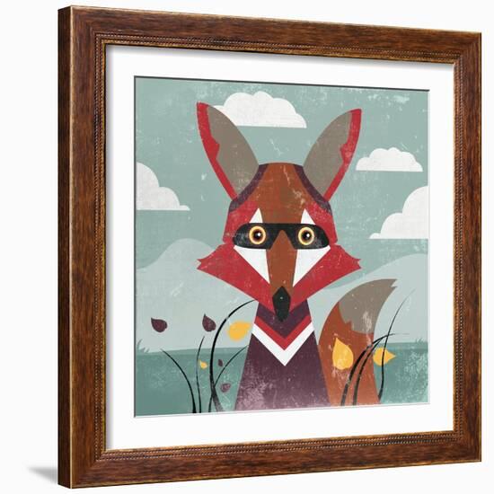 Fox-Anna Polanski-Framed Art Print