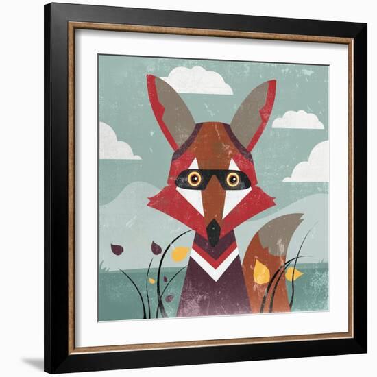 Fox-Anna Polanski-Framed Art Print