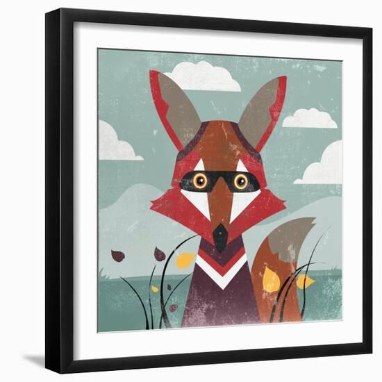 Fox-Anna Polanski-Framed Art Print