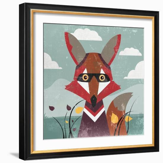 Fox-Anna Polanski-Framed Art Print