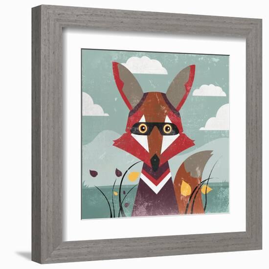 Fox-Anna Polanski-Framed Art Print