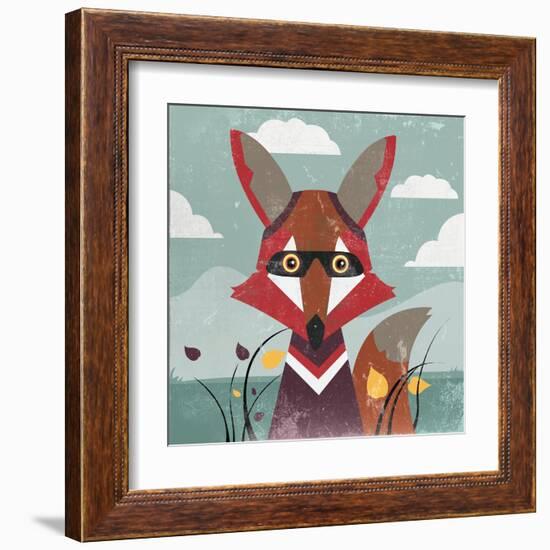 Fox-Anna Polanski-Framed Art Print