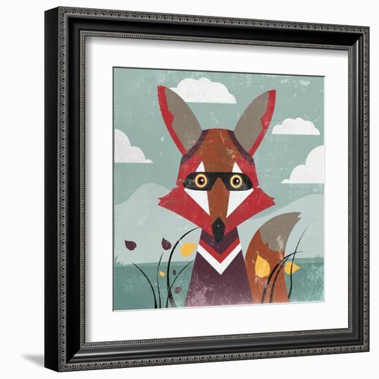 Fox-Anna Polanski-Framed Art Print