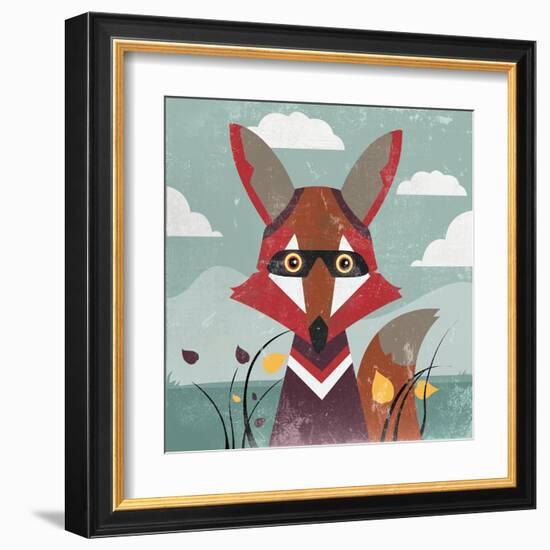 Fox-Anna Polanski-Framed Art Print