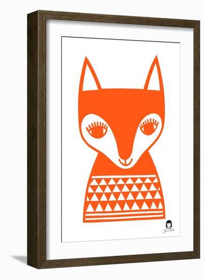 Fox-Jane Foster-Framed Art Print