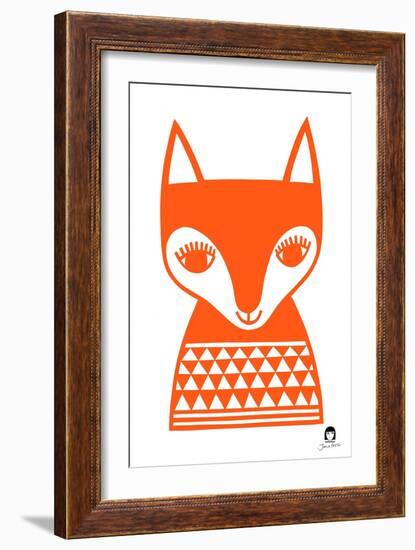 Fox-Jane Foster-Framed Art Print