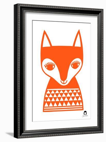 Fox-Jane Foster-Framed Art Print