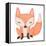 Fox-Josefina-Framed Stretched Canvas