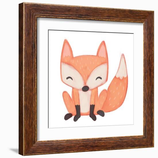 Fox-Josefina-Framed Art Print