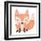 Fox-Josefina-Framed Art Print