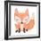 Fox-Josefina-Framed Art Print