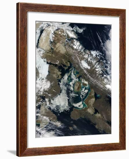 Foxe Basin in Northeast Canada-Stocktrek Images-Framed Photographic Print