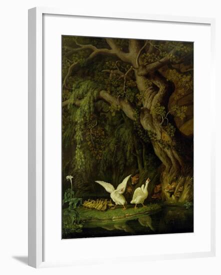 Foxes and Geese-Johann Heinrich Tischbein-Framed Giclee Print