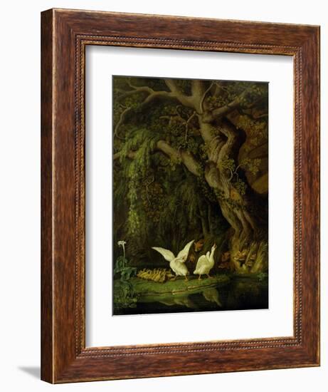 Foxes and Geese-Johann Heinrich Tischbein-Framed Giclee Print