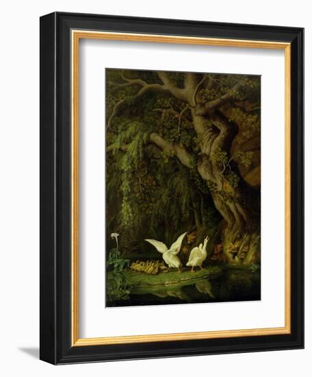 Foxes and Geese-Johann Heinrich Tischbein-Framed Giclee Print