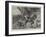 Foxes at Play-Carl Friedrich Deiker-Framed Giclee Print