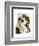 Foxes Courting-Fab Funky-Framed Art Print