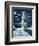 Foxes in Moonlight, 1989-Liz Wright-Framed Giclee Print