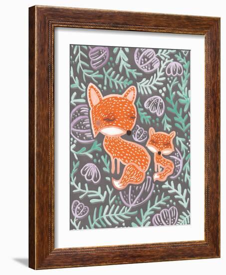 Foxette-Ashley Sta Teresa-Framed Art Print