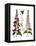 Foxglove And Hawkweed-Besler Basilius-Framed Premier Image Canvas