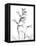Foxglove Gray-Albert Koetsier-Framed Stretched Canvas