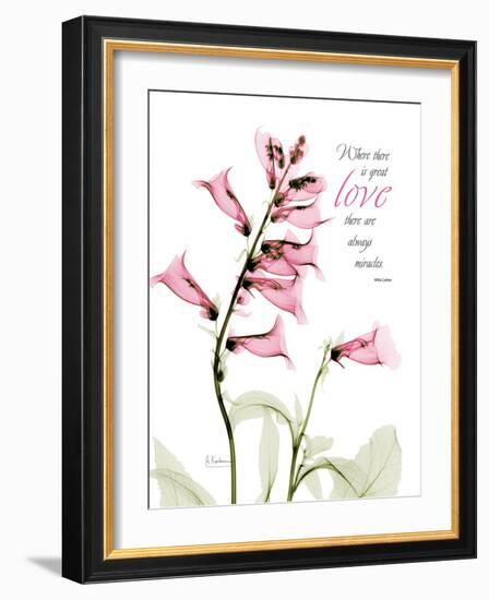 Foxglove Love-Albert Koetsier-Framed Art Print