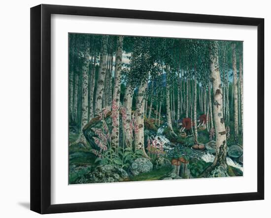 Foxgloves, 1909-Nikolai Astrup-Framed Giclee Print