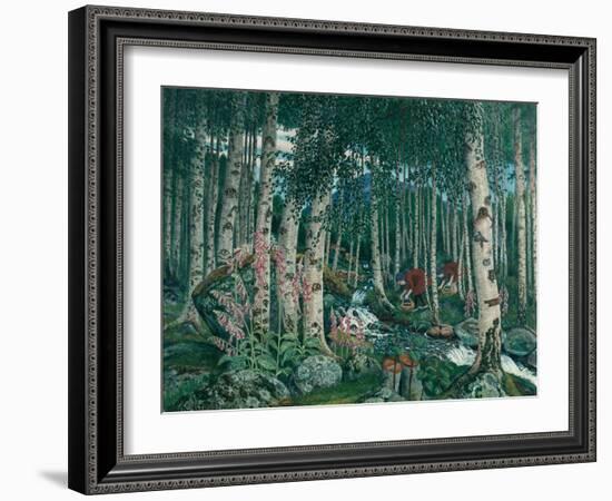 Foxgloves, 1909-Nikolai Astrup-Framed Giclee Print