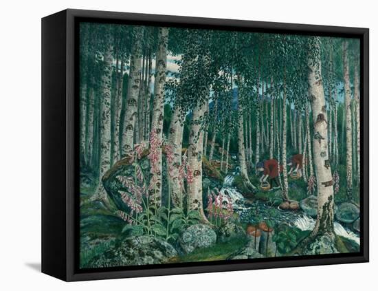 Foxgloves, 1909-Nikolai Astrup-Framed Premier Image Canvas