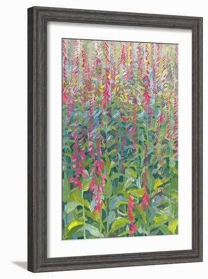 Foxgloves, 2014-Leigh Glover-Framed Giclee Print