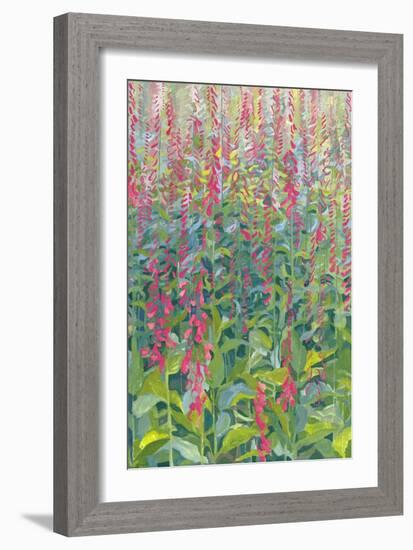 Foxgloves, 2014-Leigh Glover-Framed Giclee Print