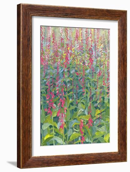 Foxgloves, 2014-Leigh Glover-Framed Giclee Print