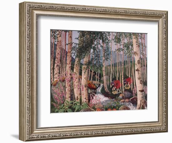 Foxgloves by Nikolai Astrup-Nikolai Astrup-Framed Giclee Print