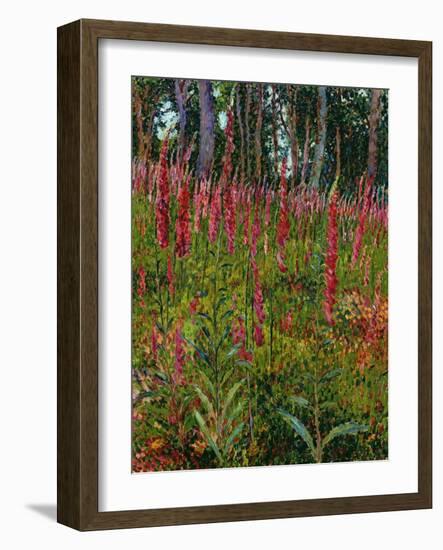 Foxgloves, c.1916-Georges Lacombe-Framed Giclee Print