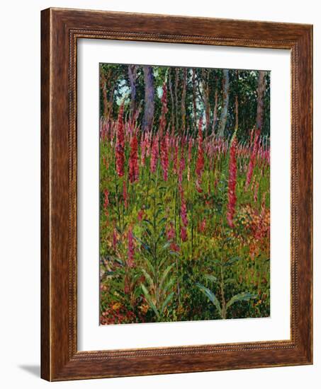 Foxgloves, c.1916-Georges Lacombe-Framed Giclee Print