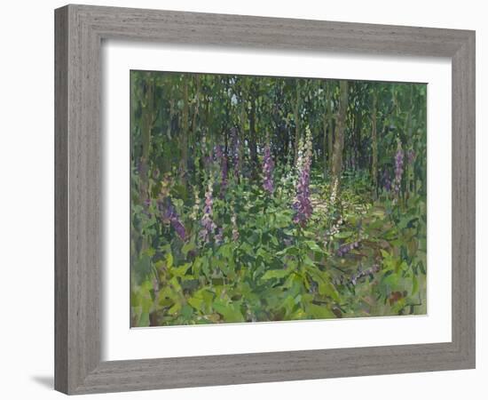 Foxgloves-Susan Ryder-Framed Giclee Print