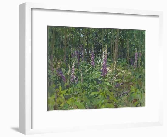 Foxgloves-Susan Ryder-Framed Giclee Print