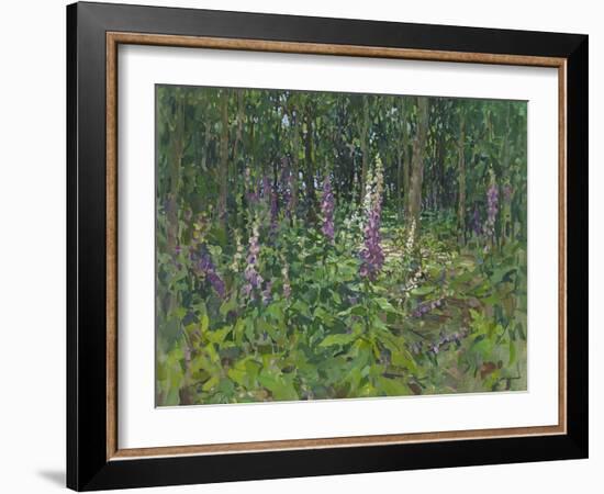 Foxgloves-Susan Ryder-Framed Giclee Print