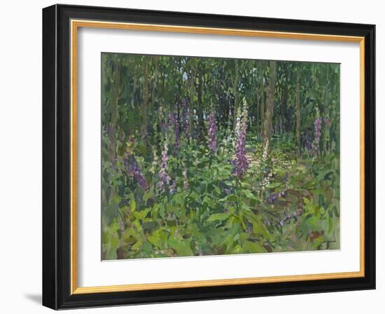 Foxgloves-Susan Ryder-Framed Giclee Print