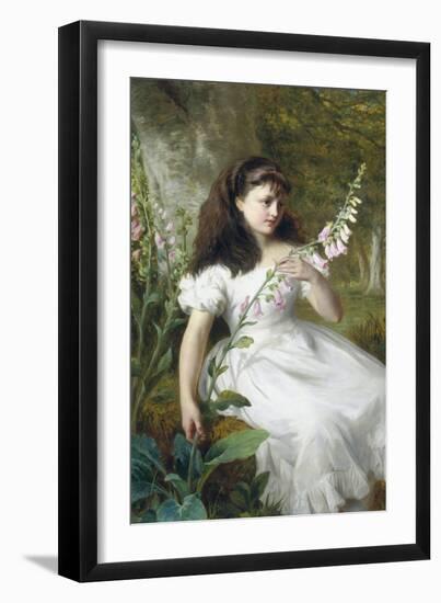 Foxgloves-George Augustus Holmes-Framed Giclee Print