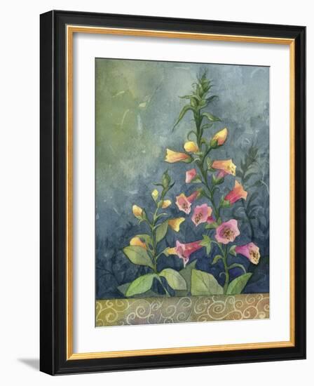 Foxgloves-Fiona Stokes-Gilbert-Framed Giclee Print