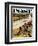 "Foxhunters Outfoxed," Saturday Evening Post Cover, December 2, 1961-John Falter-Framed Giclee Print