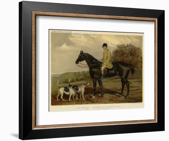 Foxhunting-null-Framed Photographic Print